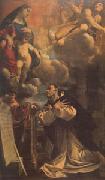 Ludovico Carracci The Virgin and Child Appearing to ST Hyacinth (mk05) Spain oil painting artist